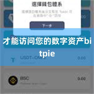 才能访问您的数字资产bitpie